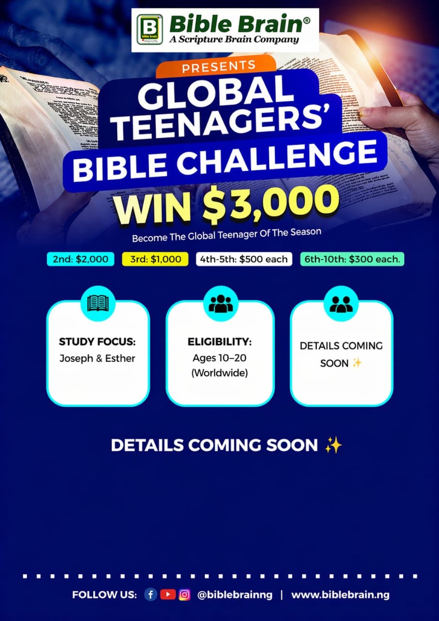 2026 Global Teenagers' Bible Challenge