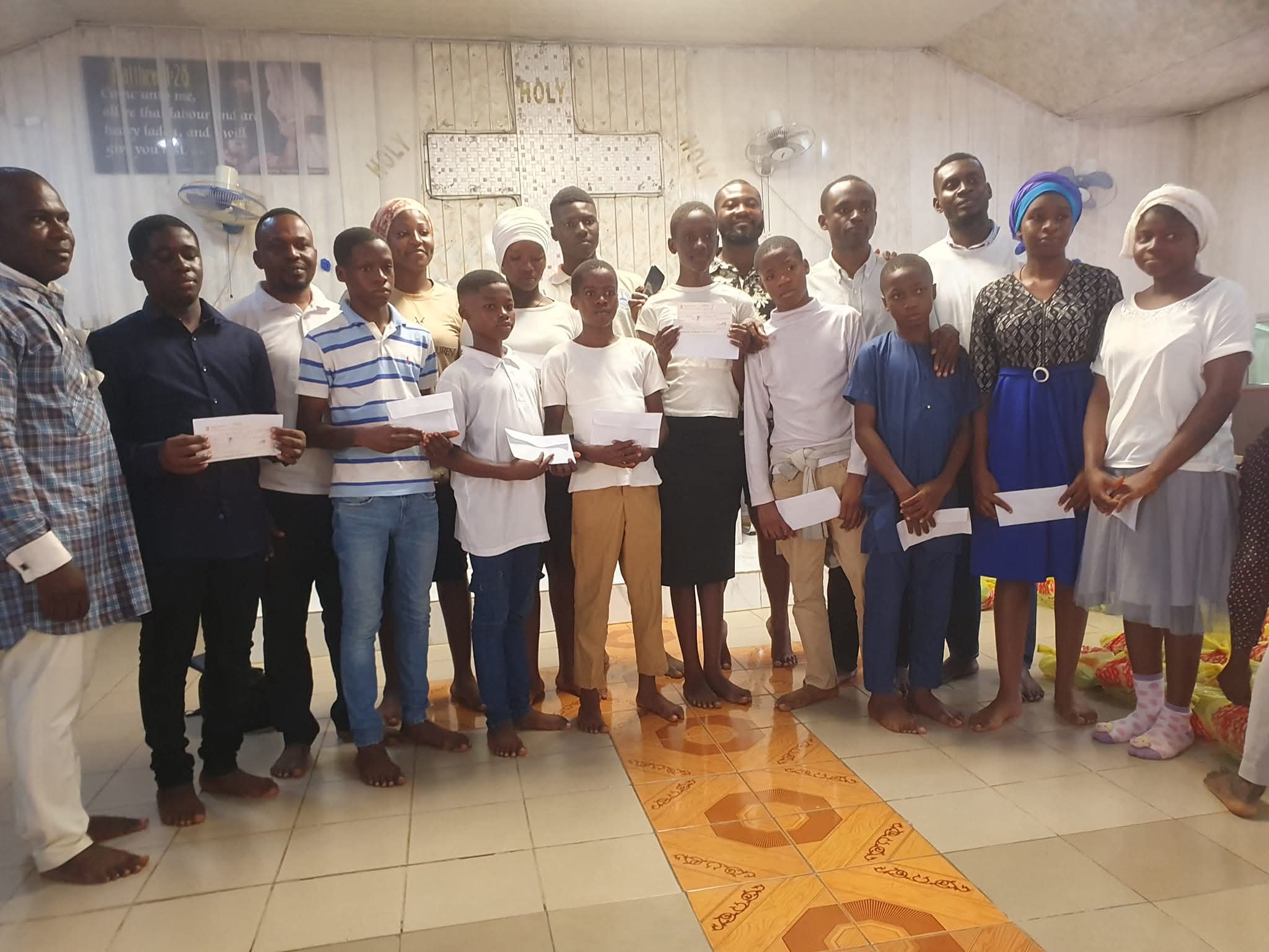 Teenagers engaged at Bible Brain®