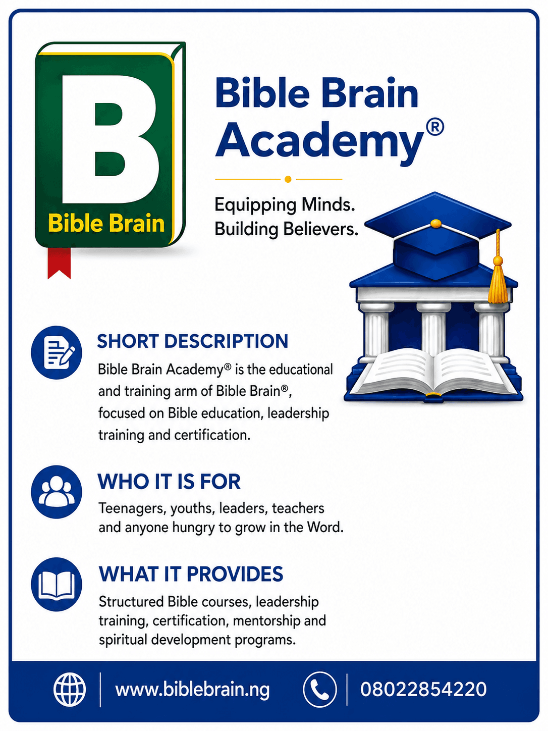 Bible Brain Academy®