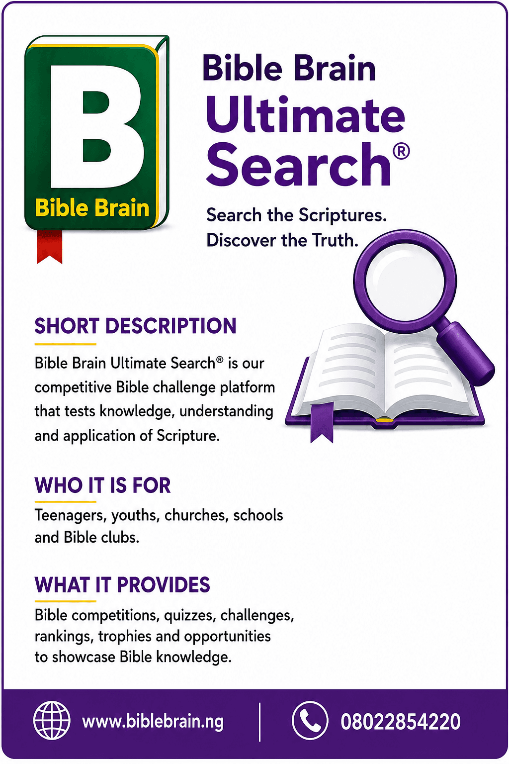 Bible Brain Ultimate Search®